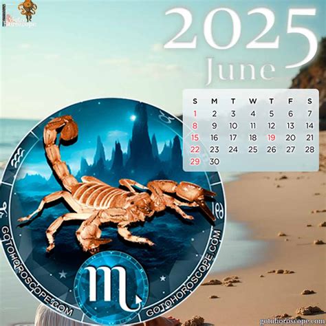 June 2025 Scorpio Horoscope, free Monthly Horoscope for June 2025 and ...