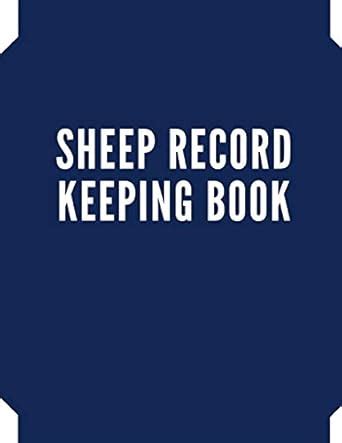 Buy Sheep Record Keeping Book: Sheep Flock Record Book Keeping - Sheep ...