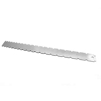 F FABOBJECTS® Guitar Neck Notched Ruler Fret Fingerboard Straight Edge ...
