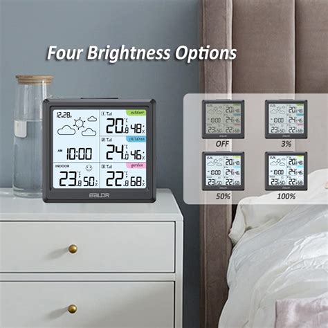 Buy Weather Station Multiple Sensors, with 3 Outdoor Thermometer ...