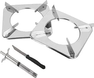 Stainless Steel, Rust Proof Square LPG Open Gas Stove Parts/Pan Support ...