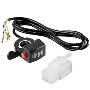 Qii lu 24V Thumb Throttle,Speed Control Thumb Throttle Assembly for E ...