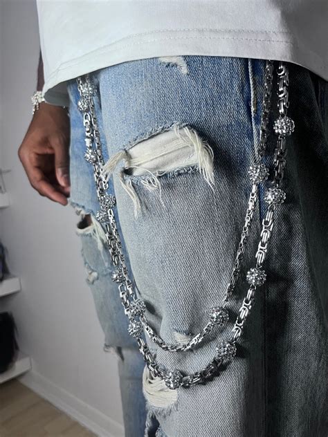 Crystal Balls Jeans Chains (wallet Chain) - Etsy