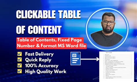 Image result for Clickable Table of Contents in Word