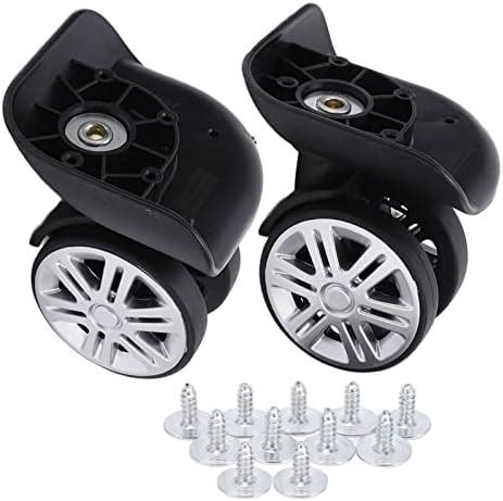 2Pcs Luggage Suitcase Wheels, Swivel Wheel Replacement Travel Suitcase ...