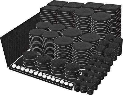 96Pcs Non Slip Foam Furniture Pads Thickened Floor Protectors,Self ...