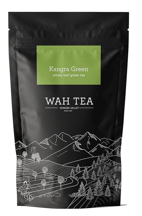 Wah Tea Kangra Green Tea Loose Leaf - First Flush, Hand Plucked ...
