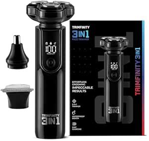 Trimfinity 3-in-1 Face Trimmer by UrbanGabru | Shaver, T-Blade Beard ...