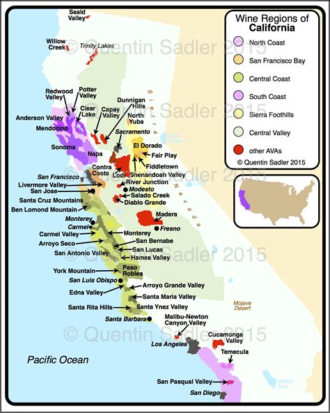 Wine Tasting Paso Robles Winery Map - map : Resume Examples #0g27lML09P