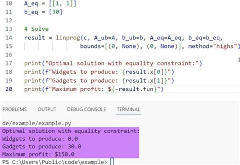 Image result for Linprog in Python