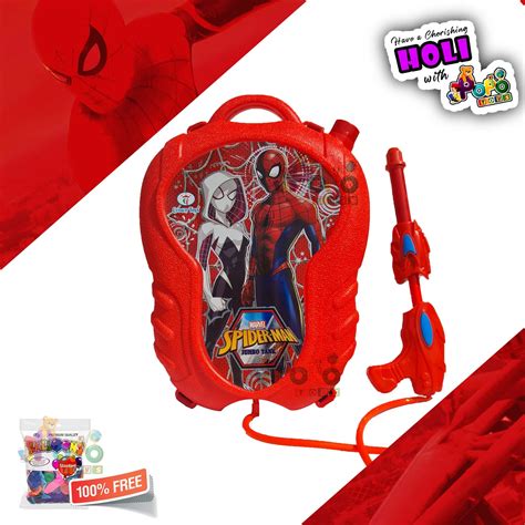 Buy PoPo Toys Holi Pressure Pichkari with Jumbo Bag Tank, Large - Pink ...