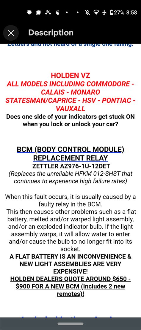 Image result for VZ Commodore Computer Issues