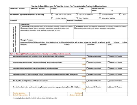 Image result for Standard Based Lesson Plan Sample