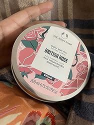The Body Shop Vegan Britsh Rose Body Butter, 200 Ml - For Normal Skin ...