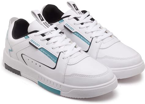 ASIAN TARZAN-01 Men's Casual White Sneaker Shoes with Synthetic Upper ...