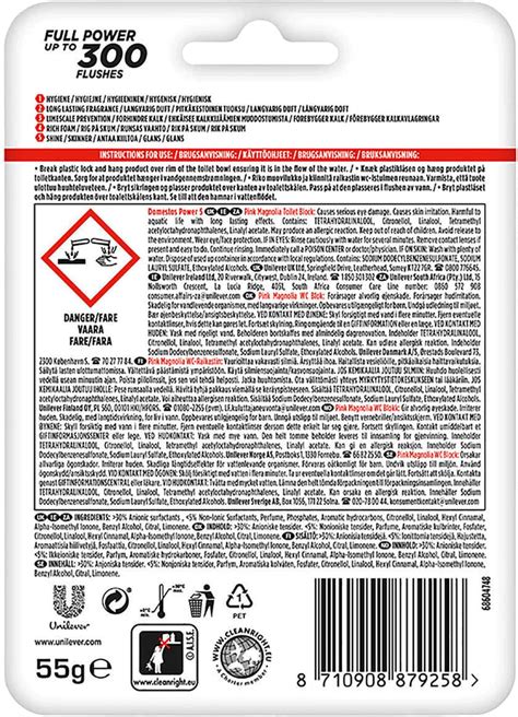 Buy DOMESTOS TOILET RIM BLOCK PINK MAGNOLIA GIVES LONG LASTING ...