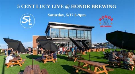 5 Cent Lucy Live @ Honor Brewing, Honor Brewing Company, Arcola, 17 May ...