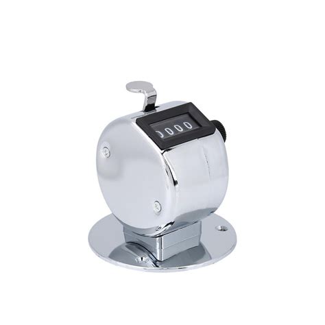Hand Tally, 4 Digit Hand Tally Counter Mechanical Palm Counter Clicker ...