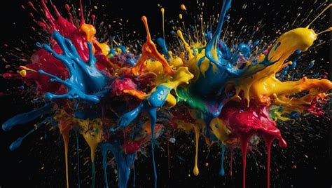 Paint Colors Exploding 的图像结果