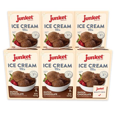 Buy Junket Ice Cream Mix Dutch Chocolate, 4 Oz 6-Pack Online at Lowest ...