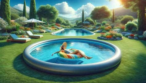 Image result for Round Modern Inflatable Pool
