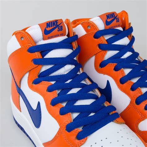 Nike SB Dunk High 'Supa' TRD QS (Safety Orange/Hyper Blue-White ...