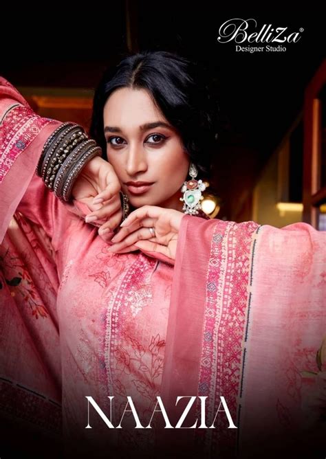 Belliza Naazia Exclusive Digital Printed Dress Material Collection