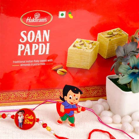 Send Two Kid''s Rakhi Set with Soan Papdi Online | Rakhibazaar.com