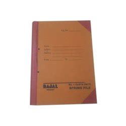 Manufacturer of Spring File & Biodegradable Garbage Bags by Rajal ...