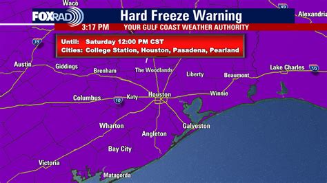 Houston freeze 2022: Arctic blast timeline for Southeast Texas | FOX 26 ...
