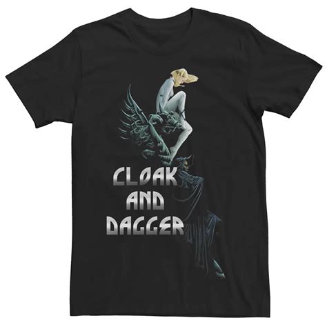 Men's Marvel Universe Cloak Dagger Dragon Graphic Tee