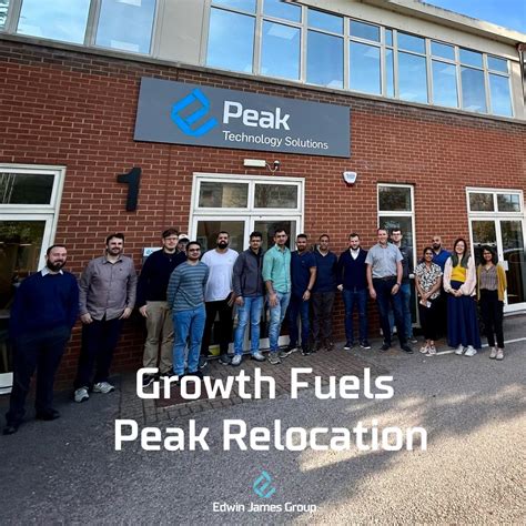 #peaktechnologysolutions #growth #industry40 #edwinjamesgroup | Simon Varo