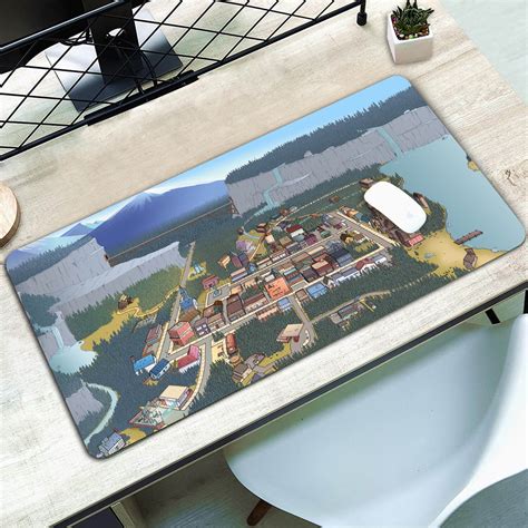 Gravity Falls Map Mouse Pad pad XXL(3 Versions),Office Desk Mat,Mouse ...