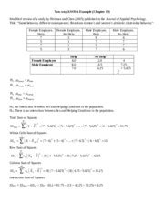 Image result for Two-Way Anova Example Problems
