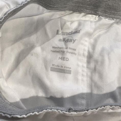 Landau white scrub pants Used in size... - Depop