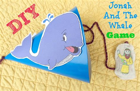 Printable Jonah And The Whale Craft