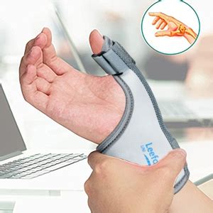 Buy LEEFORD Polyurethane Thumb Splint Support For Right/Left Hands ...