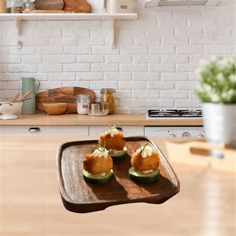 Serving Platters - Glass Cloche Wooden Platter Service Provider from ...
