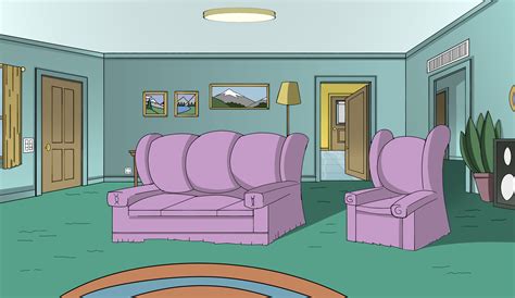 Family Guy Living Room Zoom Background