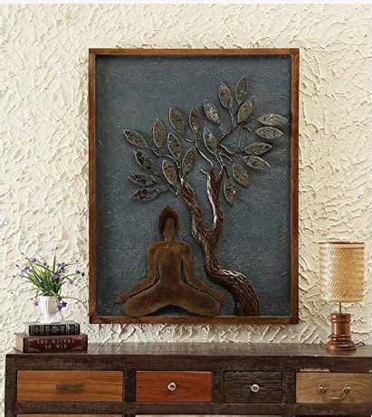 Enlightenment Buddha Under Tree Wall Hanging Wall Art – PC HOME DECOR