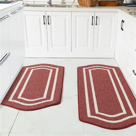 COSY HOMEER Long Kitchen Floor Mats for in Front of Sink Super ...