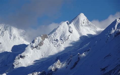 Download wallpaper 3840x2400 mountains, snow, slopes, winter 4k ultra ...