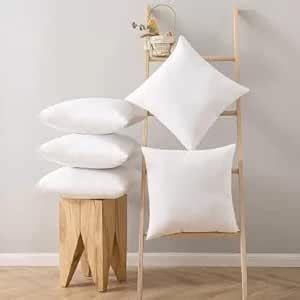 Buy Unite Source Hotel Quality Premium Fibre Soft Filler Cushion Set of ...