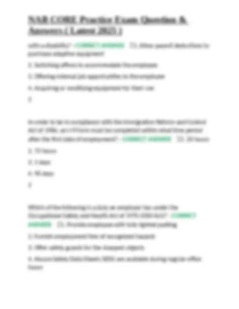 Image result for Core Test Questions