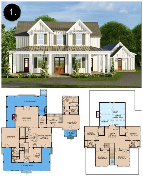 Farm House Floor Plans: A Guide To Choosing The Right Design - House Plans