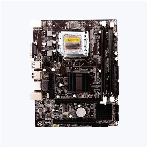 Zebronics G41 D2 - LGA 775 Socket - Motherboard