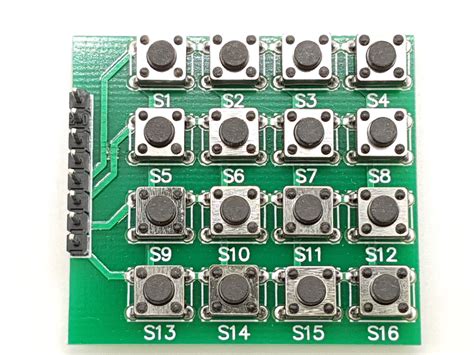 4*4 Matrix Keypad Keyboard Module - ThinkRobotics – ThinkRobotics.com