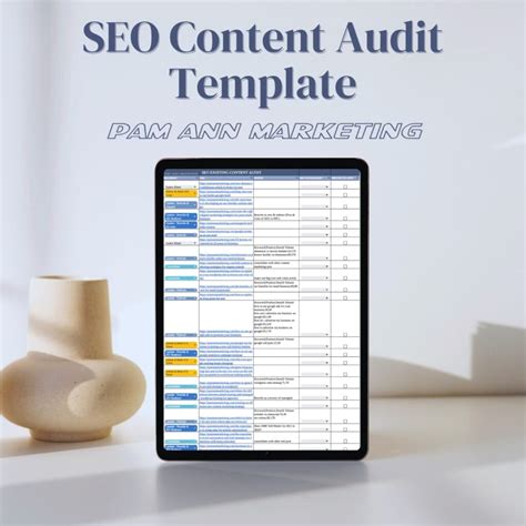 SEO Content Audit Template (Spreadsheet)