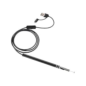 ATORSE™ 3 In 1 Visual Ear Scoop Ear Borescope 5.5Mm Lens 6Led ...