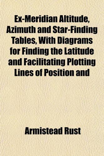 Buy Ex-Meridian Altitude, Azimuth and Star-Finding Tables, with ...